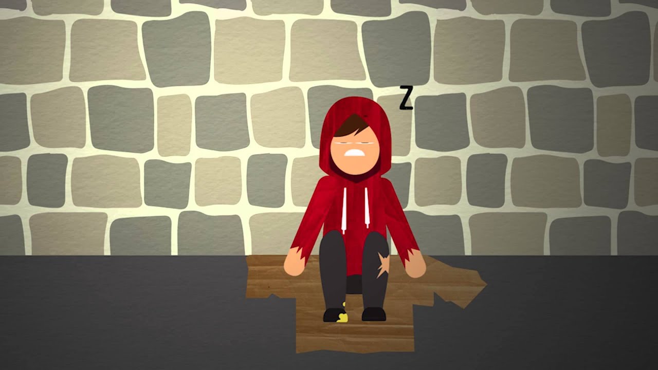 Motion Graphic  Stichting Zwerfjongeren Nederland