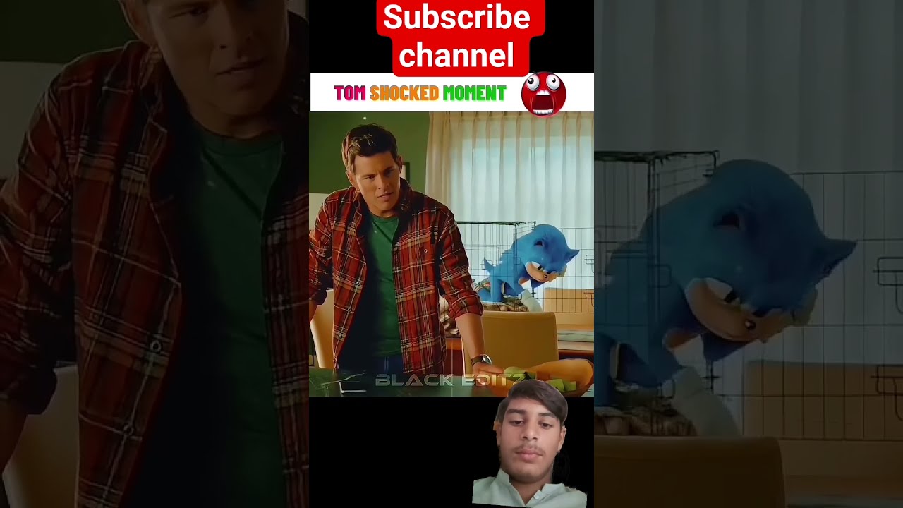 Tom Shocked Moments Sonic Sonicthehedgehog Funny Sonicmovie Memes 