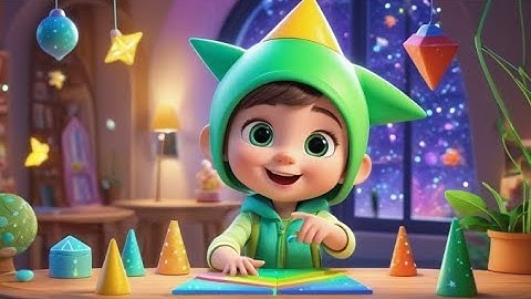 Tap the Triangle That’s Green | Nursery Rhyme Song for Kids
