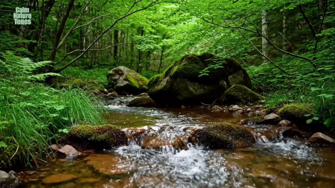 Peaceful Water Sounds to Fall Asleep Faster and Relieve Insomnia (No Music)