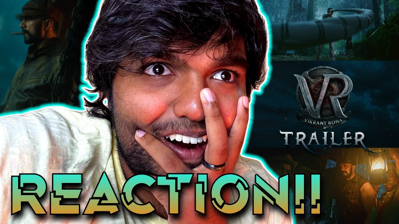 Vikrant Rona Official Trailer [Kannada & Tamil] | REACTION!! | Kichcha Sudeep | Anup Bhandari |