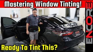 2024 Toyota Camry Window Tinting Masterclass: Full Car Tutorial