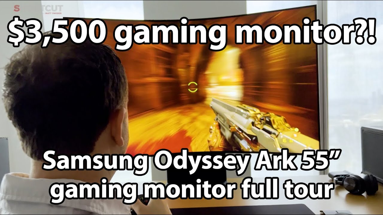 Samsung Odyssey Ark monitor is now available for pre-order