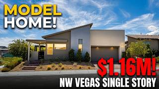 Luxury Model Single Story Home For Sale Las Vegas | Alpine Ridge by Tri Pointe Homes | $1.16m