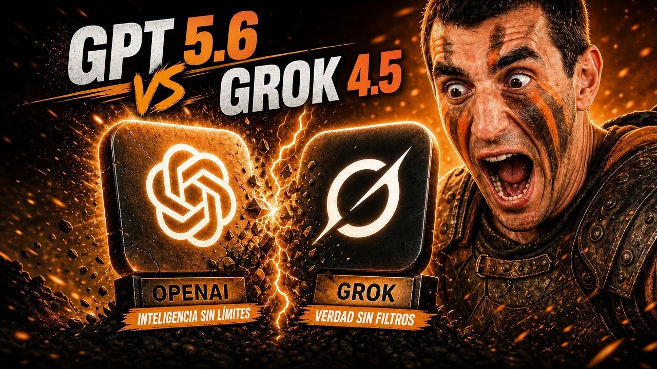 GPT 5.6 vs Grok 4.5: ¿Cuál es mejor? Te sorprenderá (Ep. 162)