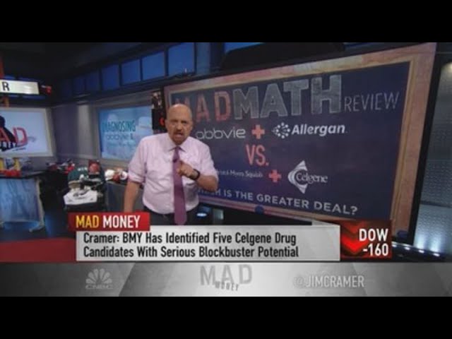Jim Cramer Assesses Recent Acquisitions In Abbvie And Bristol Myers Youtube