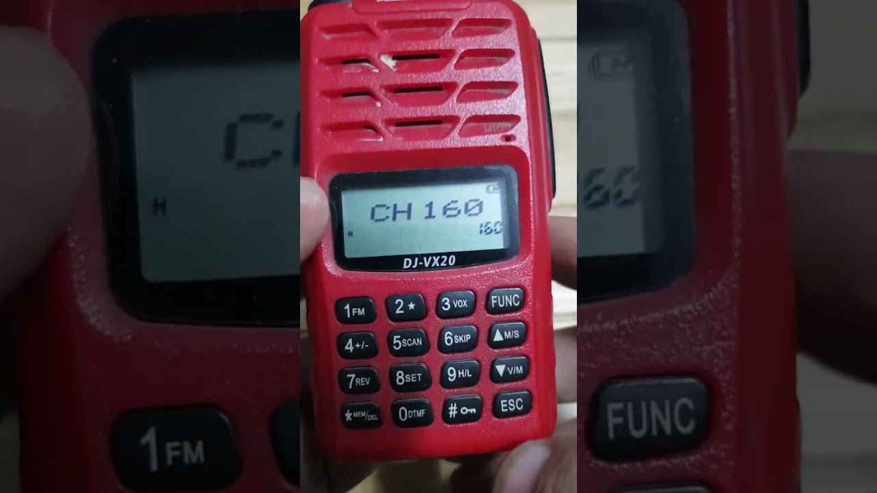วิธีเช็คแบตเตอรี่ Alinco dj vx20