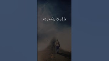وأن ليس للإنسان إلا ما سعي #ادريس_أبكر #سورة_النجم  #القرآن_الكريم #صلى_على_النبي