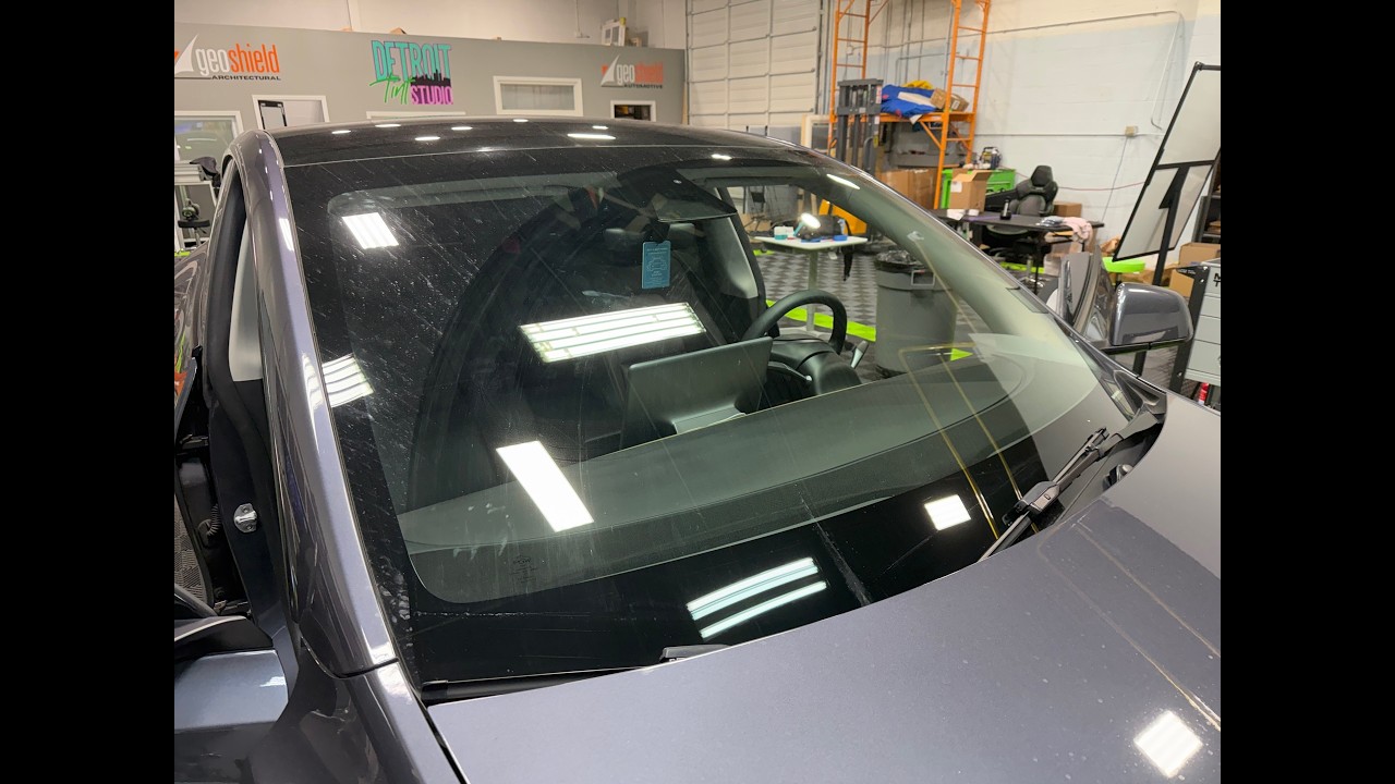 Model Y Ceramic Windshield Tint