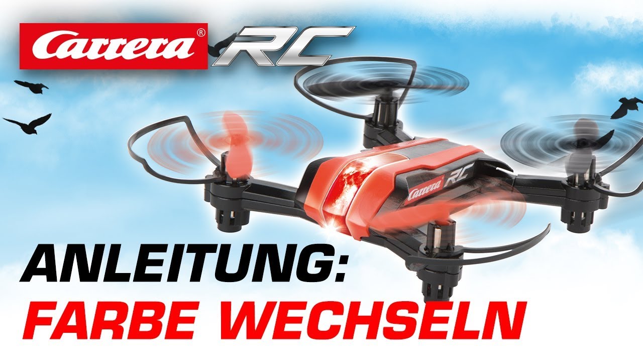 Carrera RC Quadrocopter - Farbwechsel 