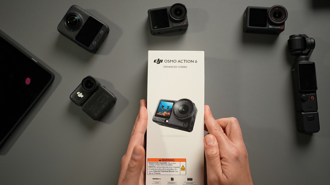 DJI Osmo Action 6 - Enhanced Bundle - Unboxing and Hands On - YouTube