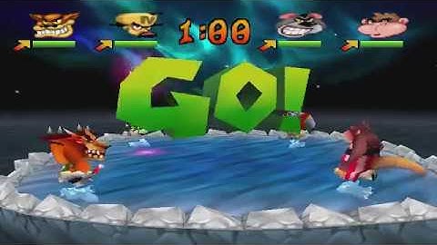 Crash Bash Walkthrough Part 2   Polar Panic