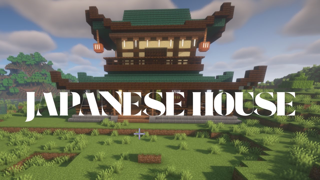 Traditional Japanese House Build in Minecraft 1.21
