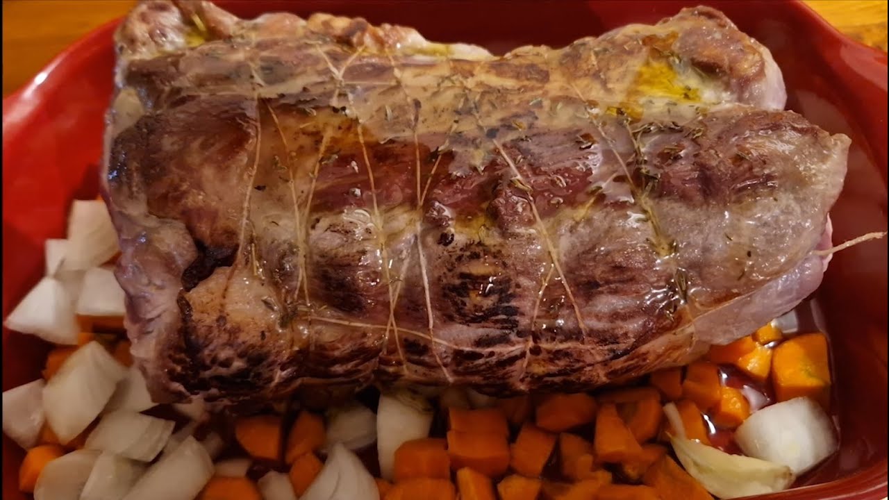 Echine de porc confite