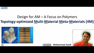 Famous Mohammed Azadi- Topology- Optimised Multi Material Meta Materials (4M) Net Worth