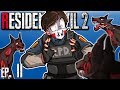 Resident Evil 2 - FIRST BOSS FIGHT, LICKERS &  ZOMBIE DOGS?! Ep. 2