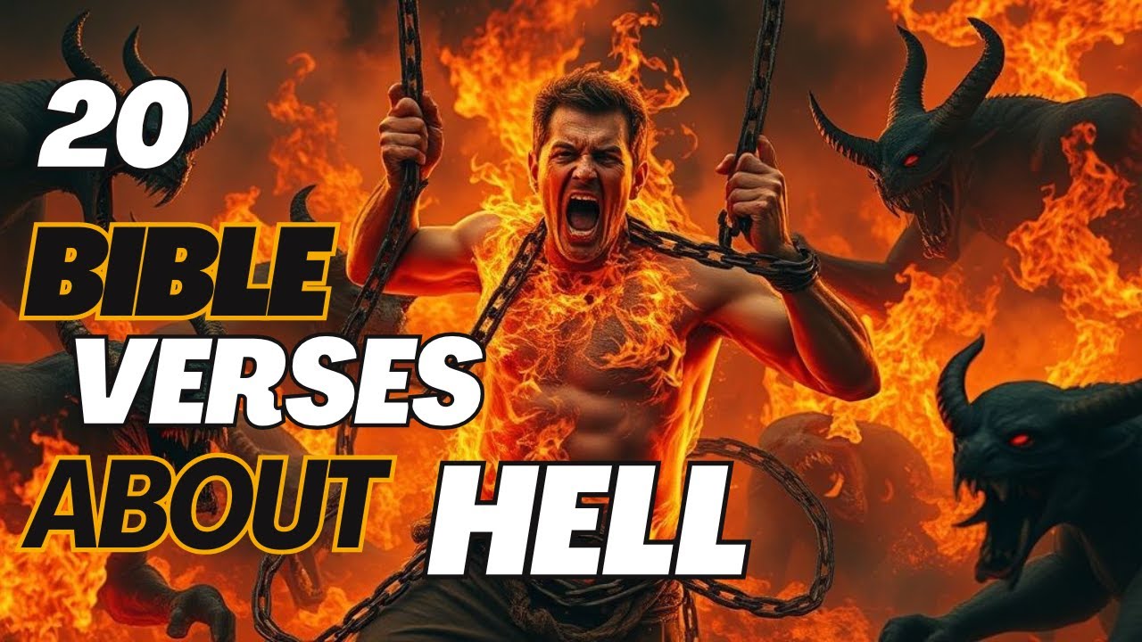 🔥 20 Bible Verses About Hell (KJV) | Scriptures on Eternal Judgment