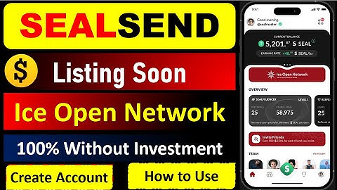 Sealsend Mining app | Ice Network
