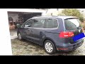 2014 Volkswagen Sharan TDI SE startup, engine and in-depth tour