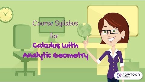Course Syllabus for Calculus 1 with Analytic Geometry