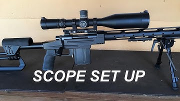 How to set up a ELR rifle No 2 (scope set up)