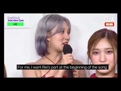Wonyoung singing Gaeul's