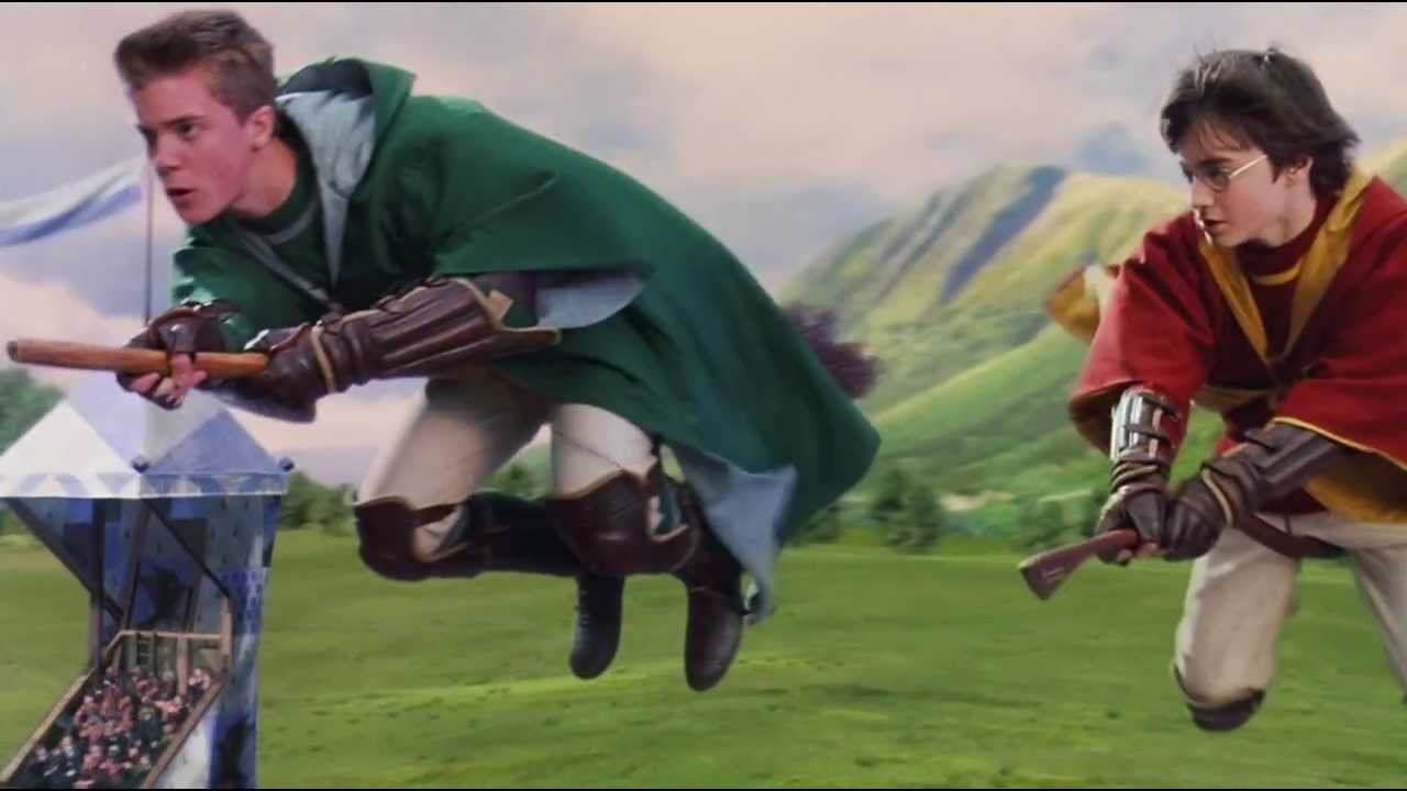 Harry Potter And The Philosopher S Stone Clip Harry S First Quidditch Match Youtube