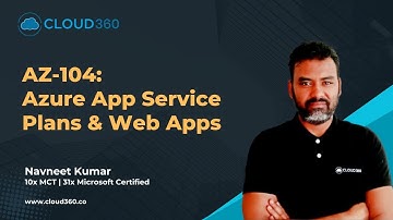 AZ-104: Azure App Service Plans & Web Apps