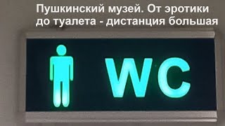 Пушкинский музей  От эротики до туалета   дистанция большая