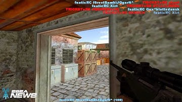 Fnatic Friis vs. Tricksters 4K AWP Round @ Copenhagen Games CS 1.6