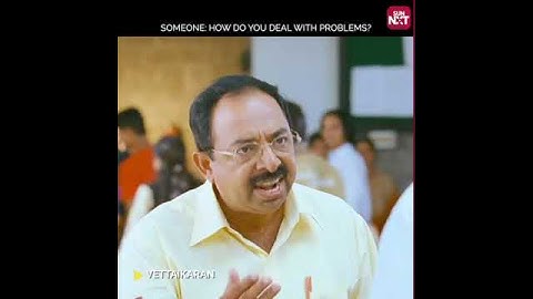 Man took "Idukkan Varungal naguga" in literal sense😂😂 | #vettaikaran | #thalapathyvijay | Shorts