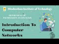 Introduction To Computer Networks | By Mrs.K.Suganya AP/IT