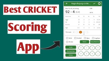 How to score cricket on mobile | Best cricket scoring app 2022