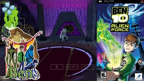 BEN 10 - Alien Force [Running on Autopilot] | PPSSPP Gameplay