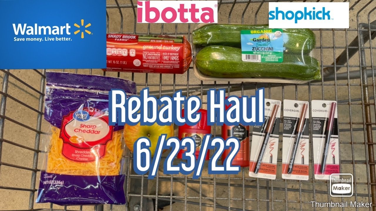 walmart-rebate-haul-moneymakers-bought-dinner-6-27-22-youtube