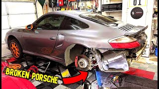 Frankie needed to get some new brake pads and rotors installed on his
porsche 996 carrera. so we diy install pads, replace the rotors, flush
brak...