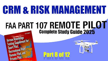 Part 107 Remote Pilot RISK MANAGEMENT & CRM | Study Guide Pt 8 of 12