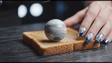 Planet Spread on Toast 🍞🌍 | AI ASMR – Oddly Satisfying & Relaxing