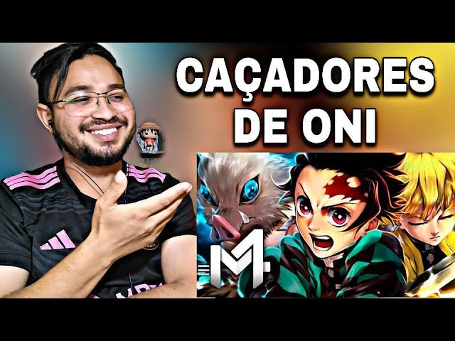 Arrepiamos com essa! Tanjiro, Zenitsu e Inosuke Caçadores De Oni do  M4rkim 