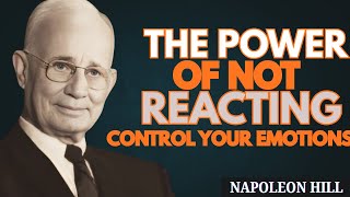 The Power of Not Reacting: How to Control Your Emotions | Napoleon Hill Life-Changing Advice