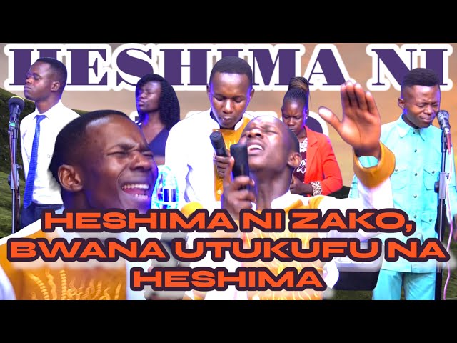 HESHIMA NI ZAKO, MY MESSIAH AND AM NOT ASHAMED OF THE GOSPEL by Minister Danybless class=