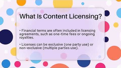 What Is Content Licensing? - Everyday-Networking