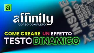 How to Create Posters with Dynamic Text Effects in Affinity | Text on a Path + Mask Tutorial