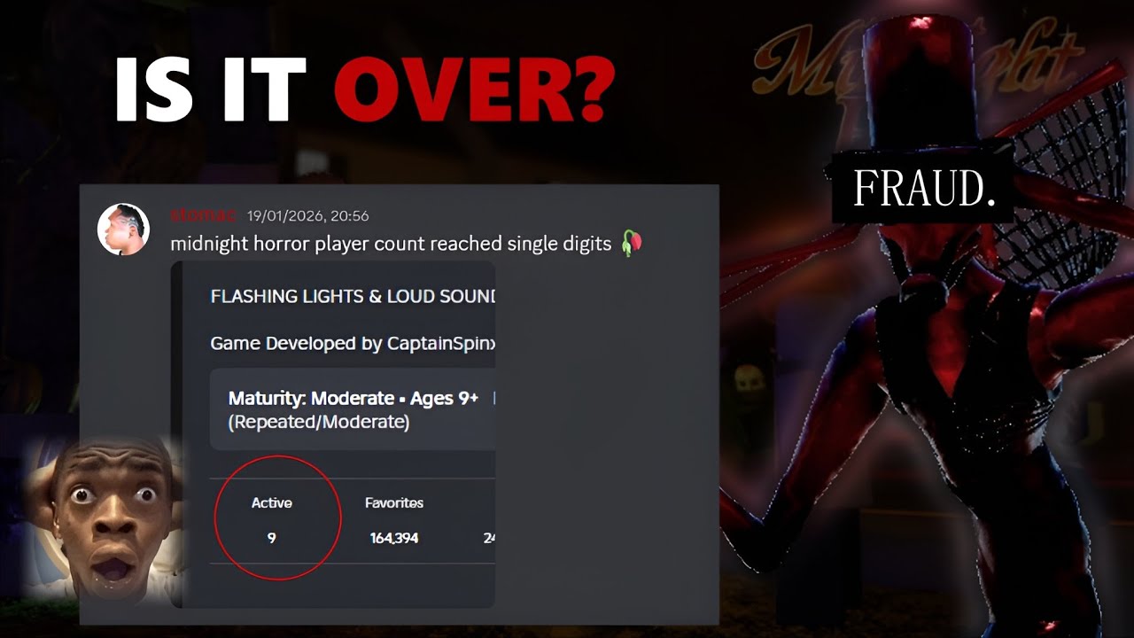 Игра Midnight Horrors мертва? | Roblox