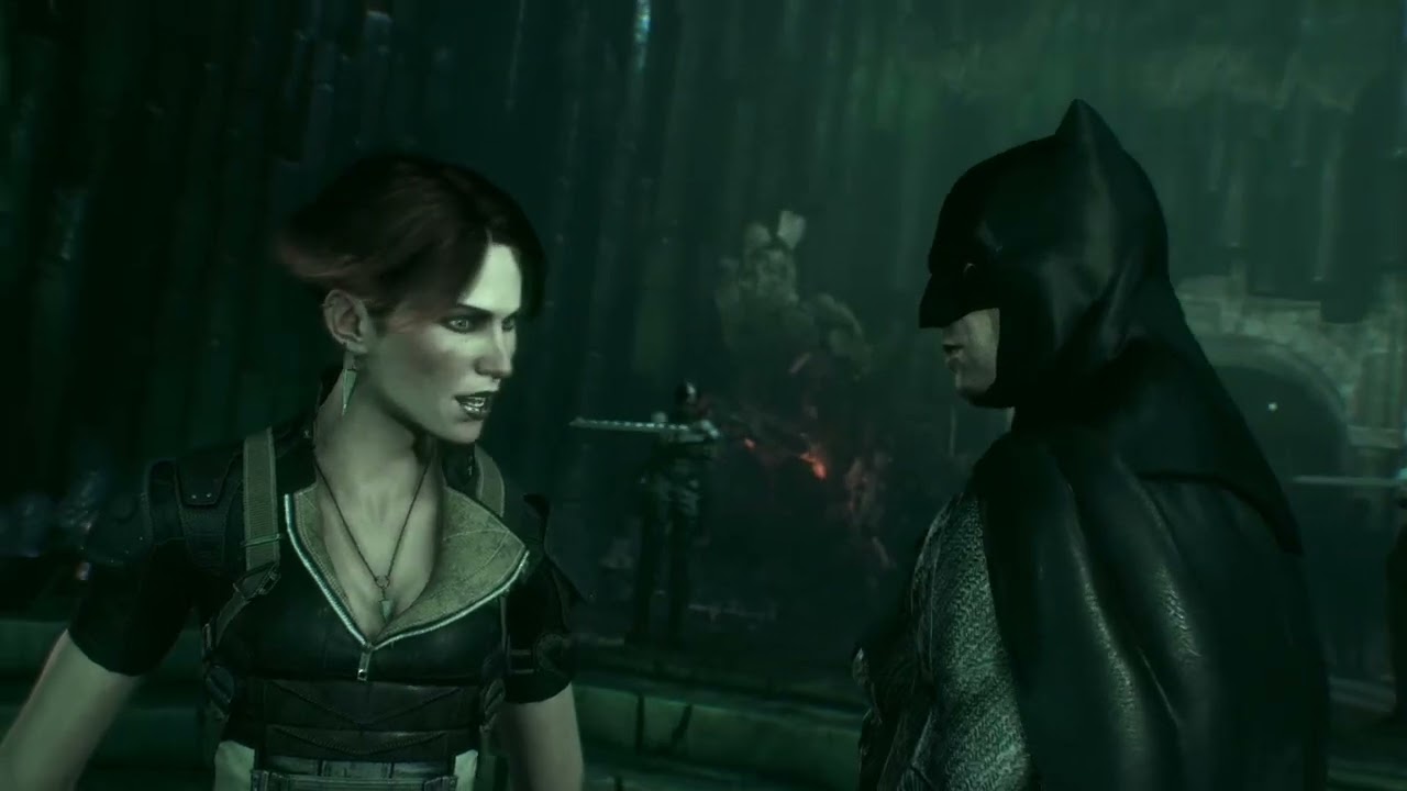 Batman Meets Talia’s Sister-Arkham Knight