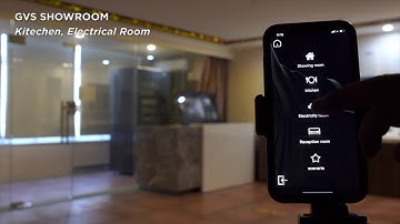 GVS KNX Smart Home Solution Controlled by Mobile/Ipad APP - smart kitchen