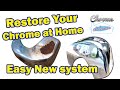 Restore your chrome auto parts in your kitchen sink  new home chroming system