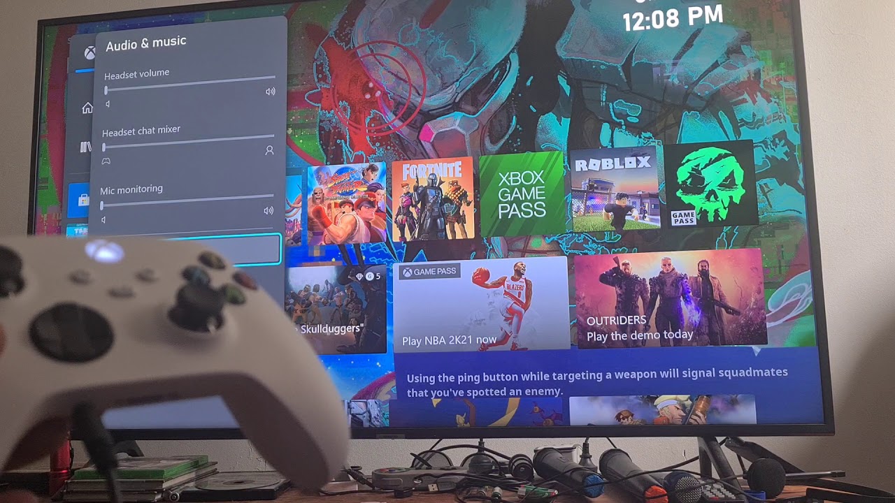 Xbox series S/X all Audio through the 