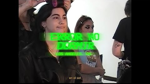 The Warning - ERROR (Music Video Behind The Scenes)