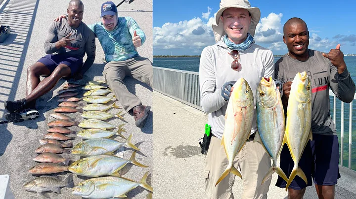 FIRST TIME fishermen SLAY Bridge Fishing in the FL...